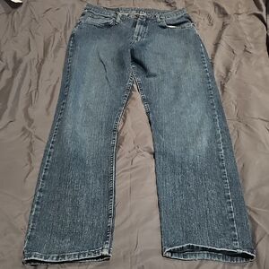 Wrangler Men's Relaxed Jeans - Dark Blue